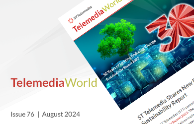 TW76: ST Telemedia Shares New Progress in Third Sustainability Report