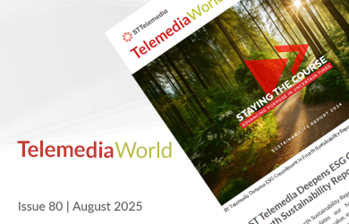 TW80: ST Telemedia Deepens ESG Commitment in Fourth Sustainability Report